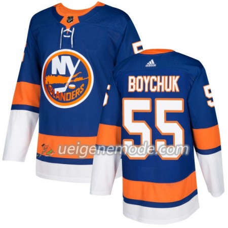 Herren Eishockey New York Islanders Trikot Johnny Boychuk 55 Adidas 2017-2018 Royal Authentic